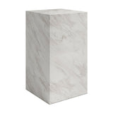 Sur Small Plant Stand - White Marble