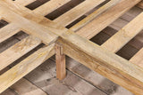 Saharsa Double Cane & Mango Wood Bed Frame - Natural