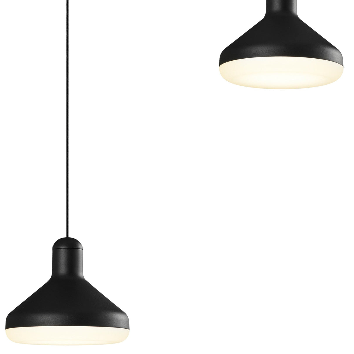 Sirio 4 Light LED Cluster Pendant Light 32W 3000K - Black