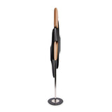 Stealth 6 Light Floor Lamp - Brass & Black