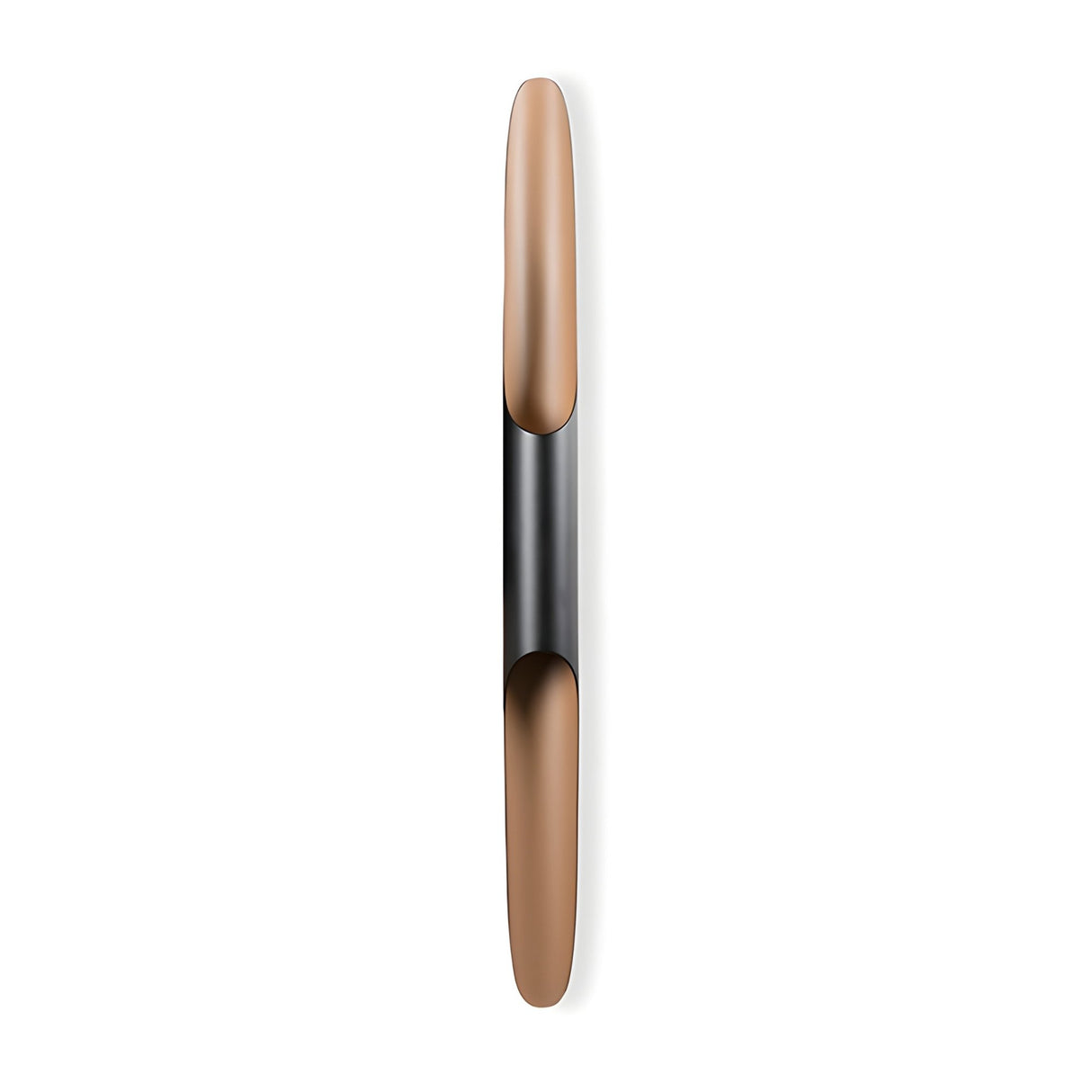 Stealth 2 Light Wall Light - Brass & Black