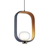 The Strappa Suspension Light - Gold & Black features a rounded rectangular frame, white globe bulb inspired by Chinese lanterns, and is compatible with a G9 LED light source.