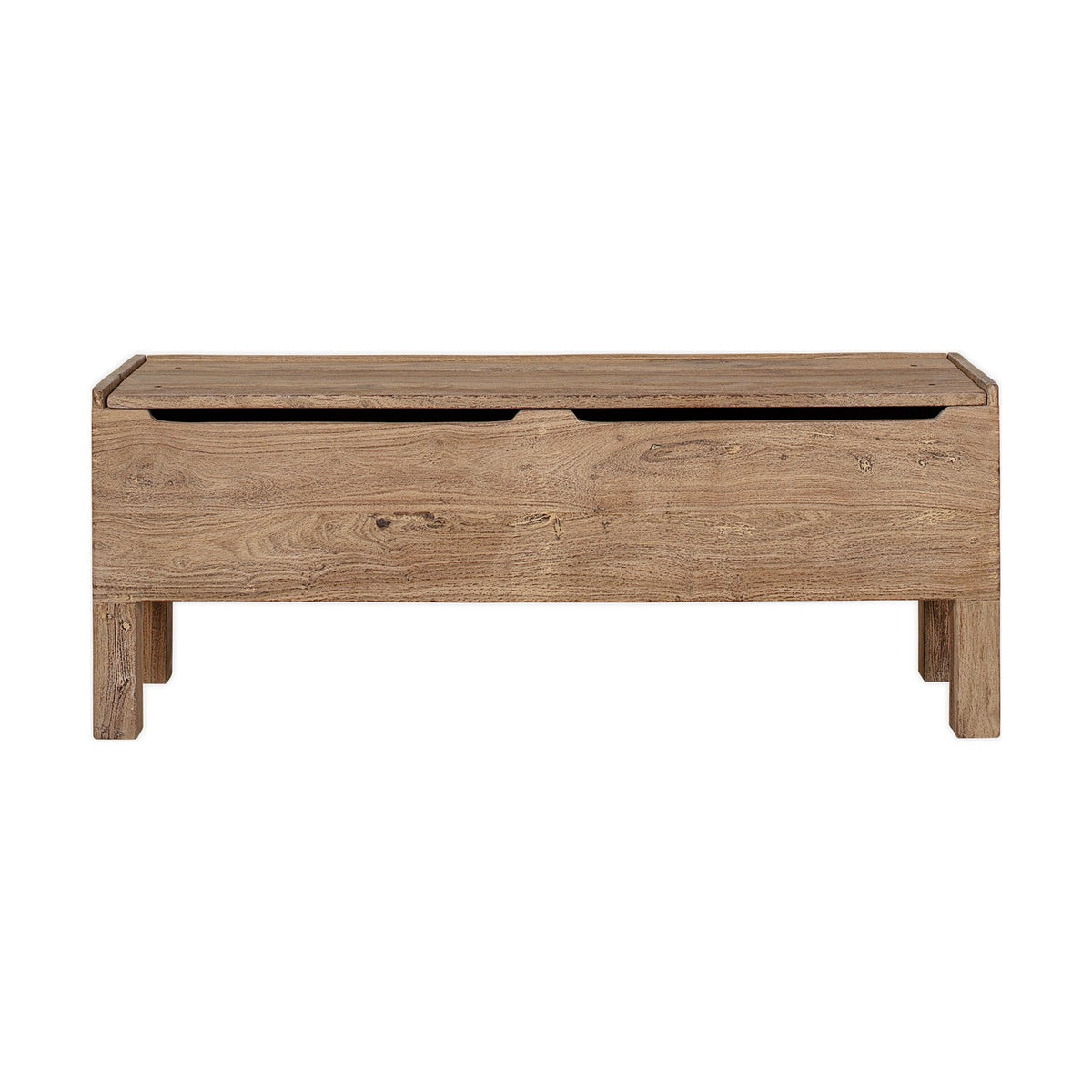 Teni Reclaimed Wood Storage Bench - Natural