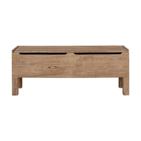 Teni Reclaimed Wood Storage Bench - Natural