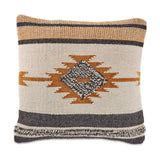 Tussi Mara 50 x 50cm Cushion Cover - Mustard & Grey
