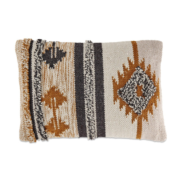 Tussi Ami 50 x 50cm Cushion Cover - Mustard & Grey