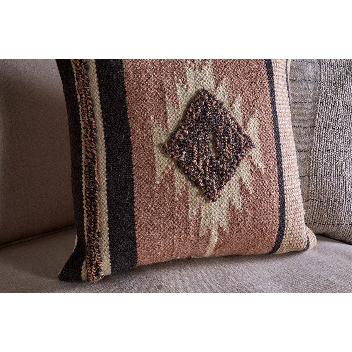 Tussi Mara 50 x 50cm Cushion Cover - Dusty Pink