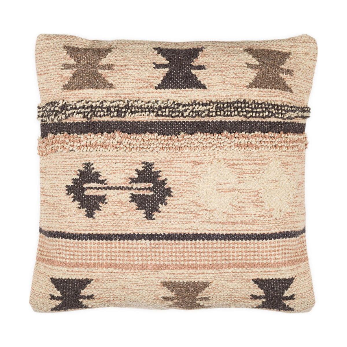 Tussi Ami 50 x 50cm Wool Cushion Cover - Dusty Pink