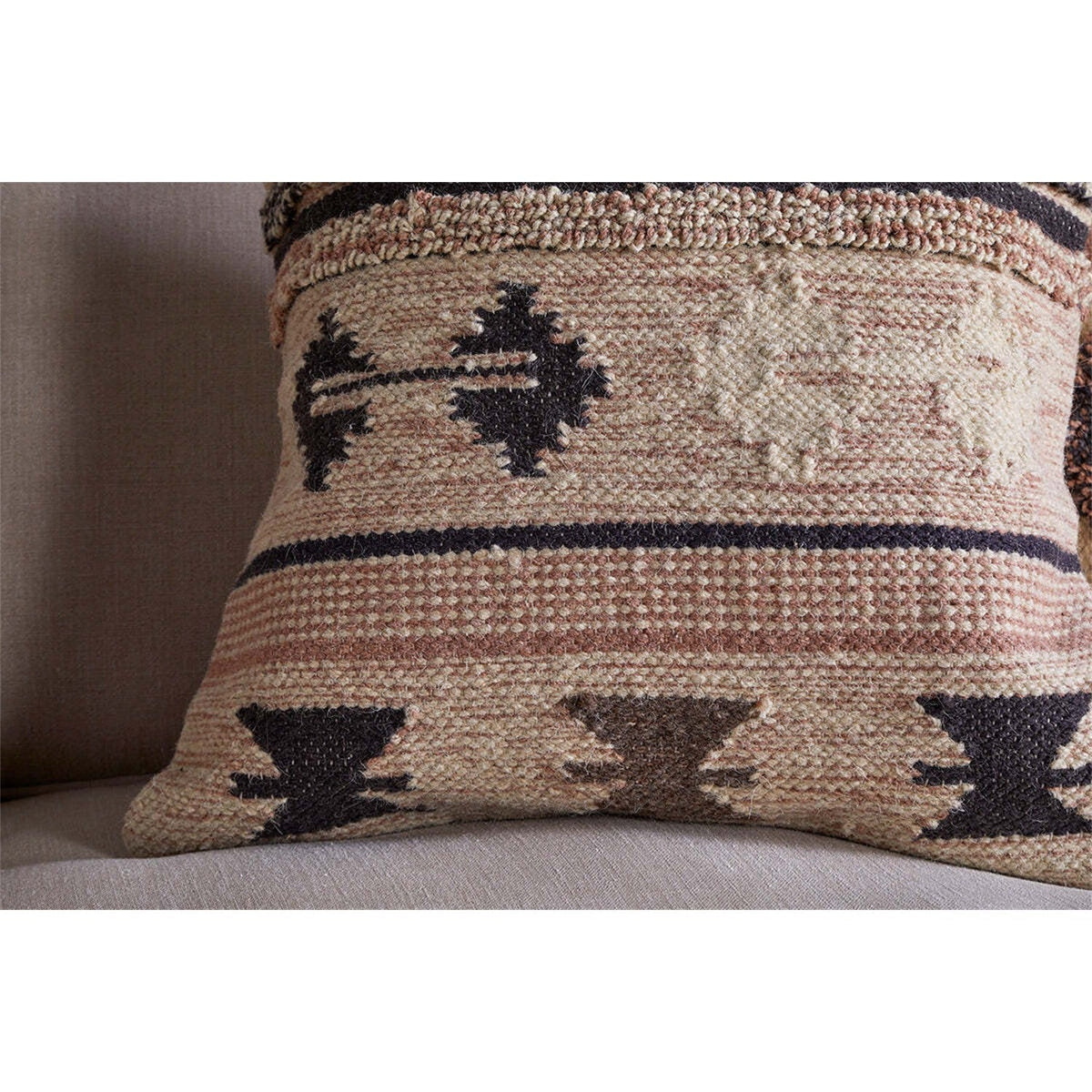 Tussi Ami 50 x 50cm Wool Cushion Cover - Dusty Pink