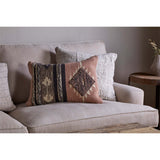 Tussi Sia 60 x 40cm Wool Cushion Cover - Dusty Pink