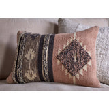 Tussi Sia 60 x 40cm Wool Cushion Cover - Dusty Pink