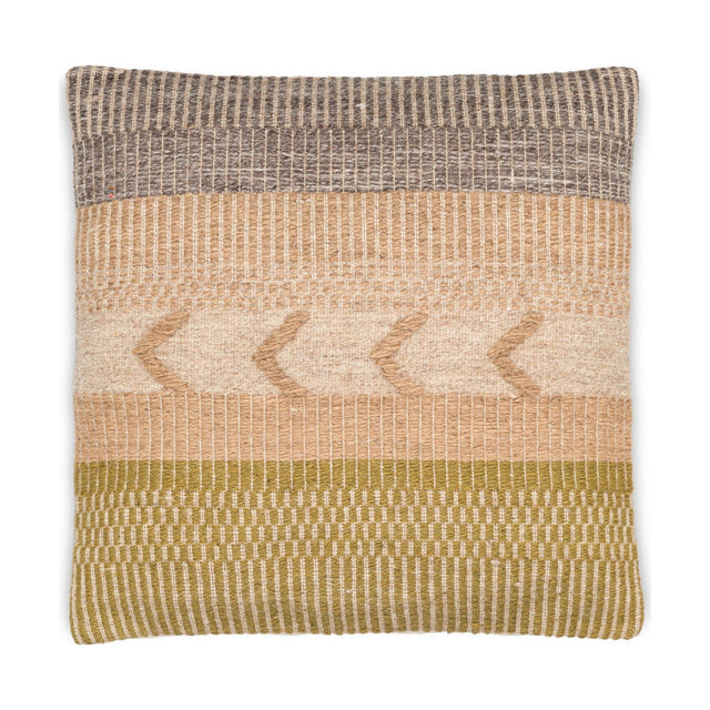 Tuleeka 50 x 50cm Wool Cushion Cover - Ochre