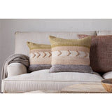 Tuleeka 50 x 50cm Wool Cushion Cover - Ochre