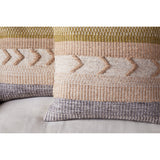 Tuleeka 50 x 50cm Wool Cushion Cover - Ochre