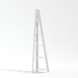 Tiva Corner Ladder Shelving Unit – White
