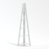Tiva Corner Ladder Shelving Unit – White