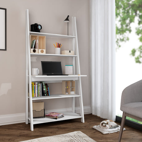 Tiva Ladder Desk - White