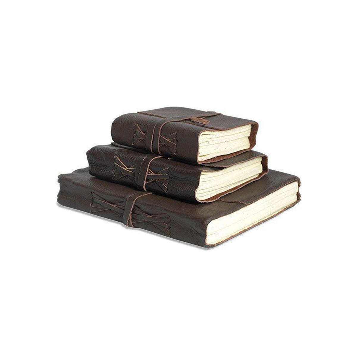 Timu A6 Leather Journal - Chocolate Brown