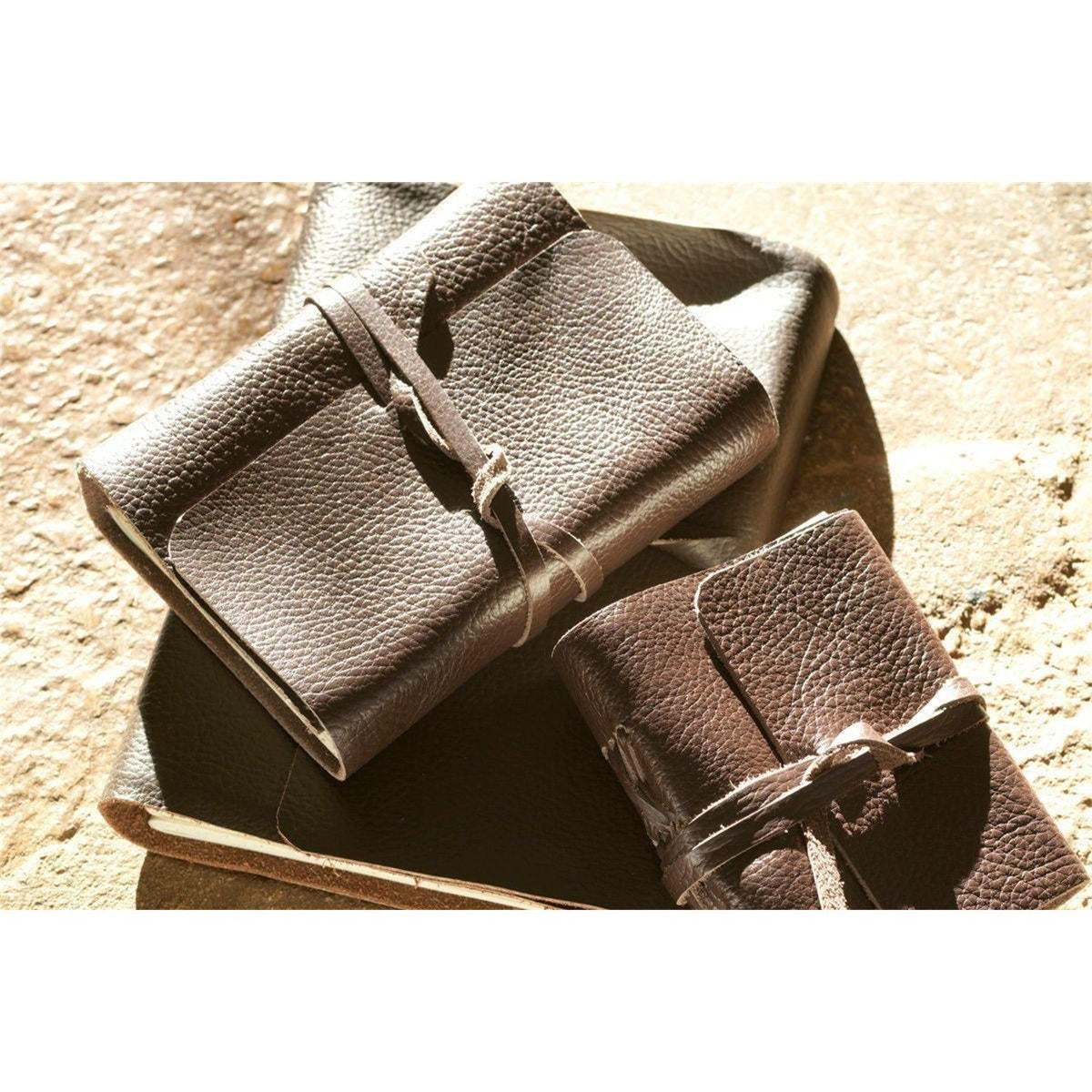 Timu A6 Leather Journal - Chocolate Brown