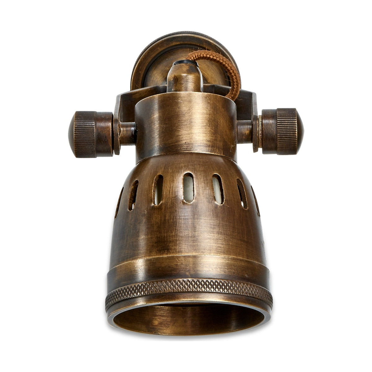 Tabosa Brass Wall Spotlight - Antique Brass