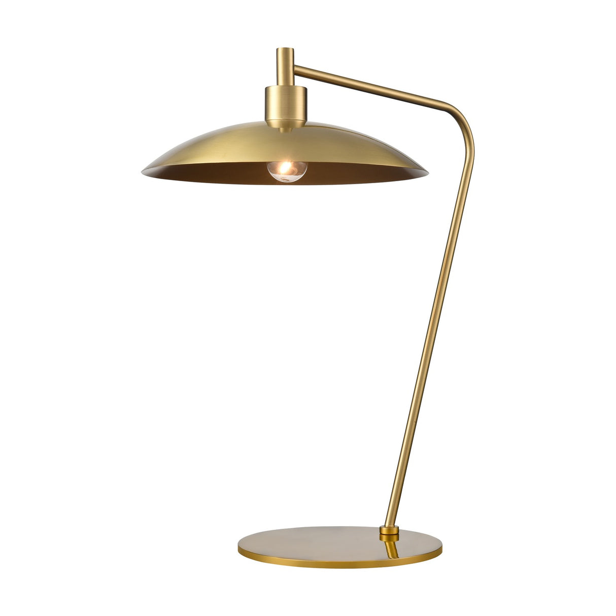Cole table lamp in brass finish
