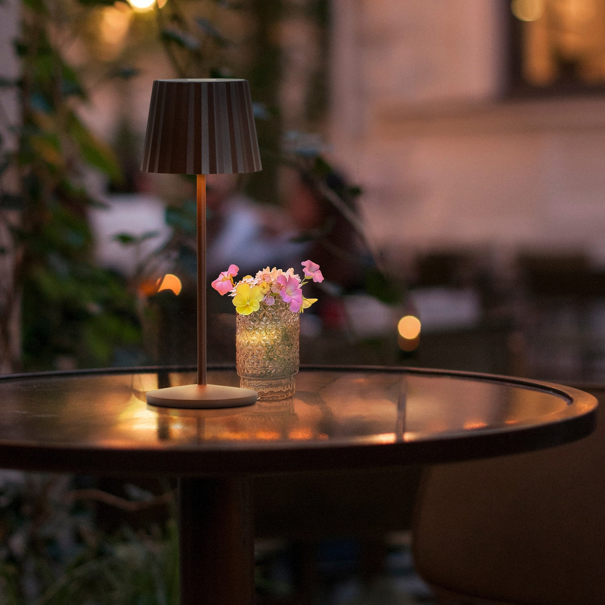 Explorer table lamp, shown in a room setting