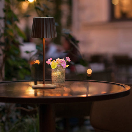 Explorer table lamp, shown in a room setting