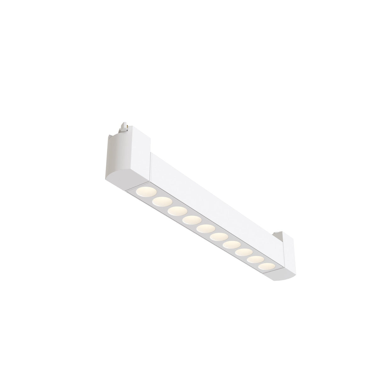 Elongated lamp for Single phase track system UNITY Points Rot 10W 3000K