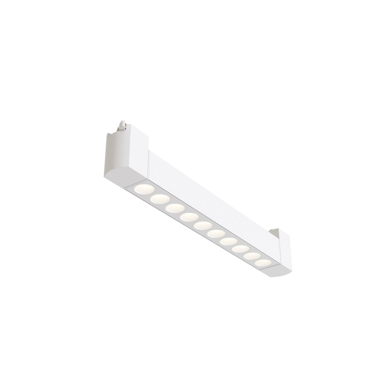 Elongated lamp for Single phase track system UNITY Points Rot 10W 4000K