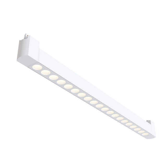 Elongated lamp for Single phase track system UNITY Points Rot 20W 3000K