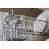 Tilmo Iron Dish Rack - Distressed Grey