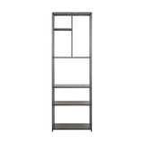 Tanvi Narrow Iron Shelving Unit - Black