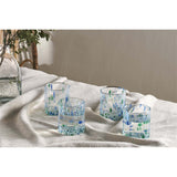 Taja Recycled Glass Tumblers - Sea Blue - Set of 4