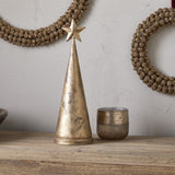 Talna Large Tree Christmas Bell - Antique Brass