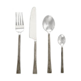 Usa Cutlery Set - Brushed Silver - Set of 16