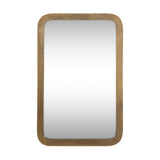 Ungura Rounded Wall Mirror - Antique Brass