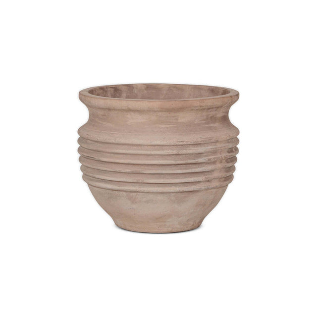 Ullu Medium Terracotta Planter - Terracotta