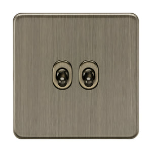 Antique Brass Switches & Sockets