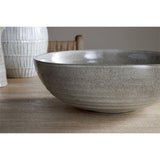 Valinha Earthenware Serving Bowl - Grey