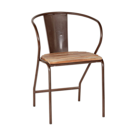 Vivika Acacia Garden Dining Chair - Natural