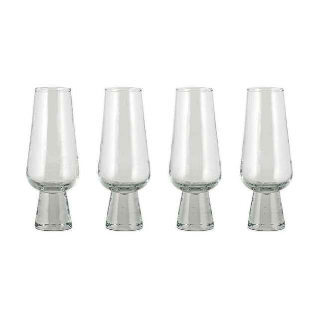 Visla Champagne Glasses - Clear - Set of 4