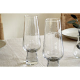 Visla Champagne Glasses - Clear - Set of 4