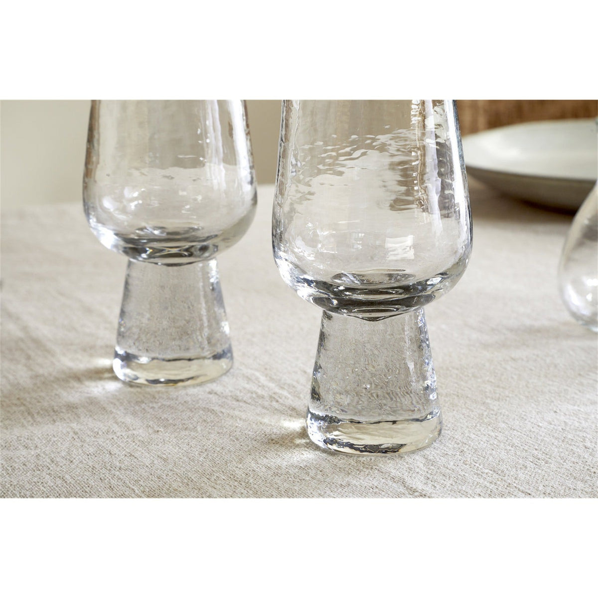 Visla Champagne Glasses - Clear - Set of 4