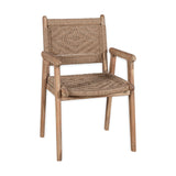 Vinay Woven Jute Dining Chair - Natural