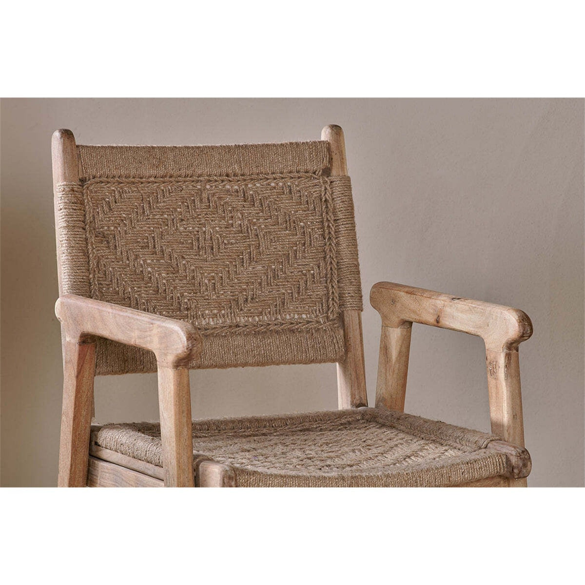 Vinay Woven Jute Dining Chair - Natural