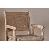Vinay Woven Jute Dining Chair - Natural