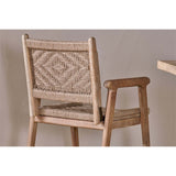 Vinay Woven Jute Dining Chair - Natural