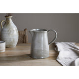 Valinha Large Earthenware Jug - Grey