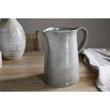 Valinha Large Earthenware Jug - Grey