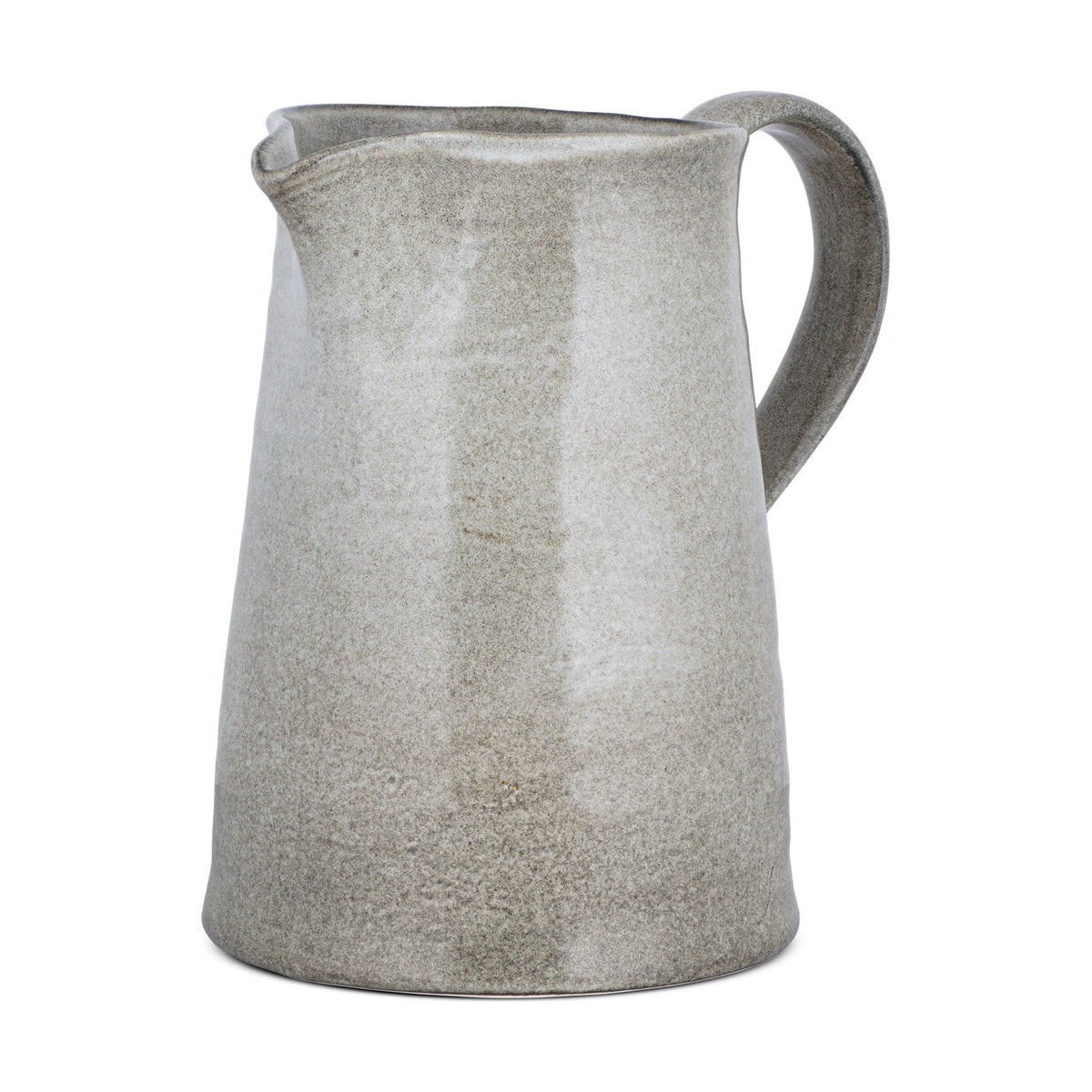 Valinha Large Earthenware Jug - Grey